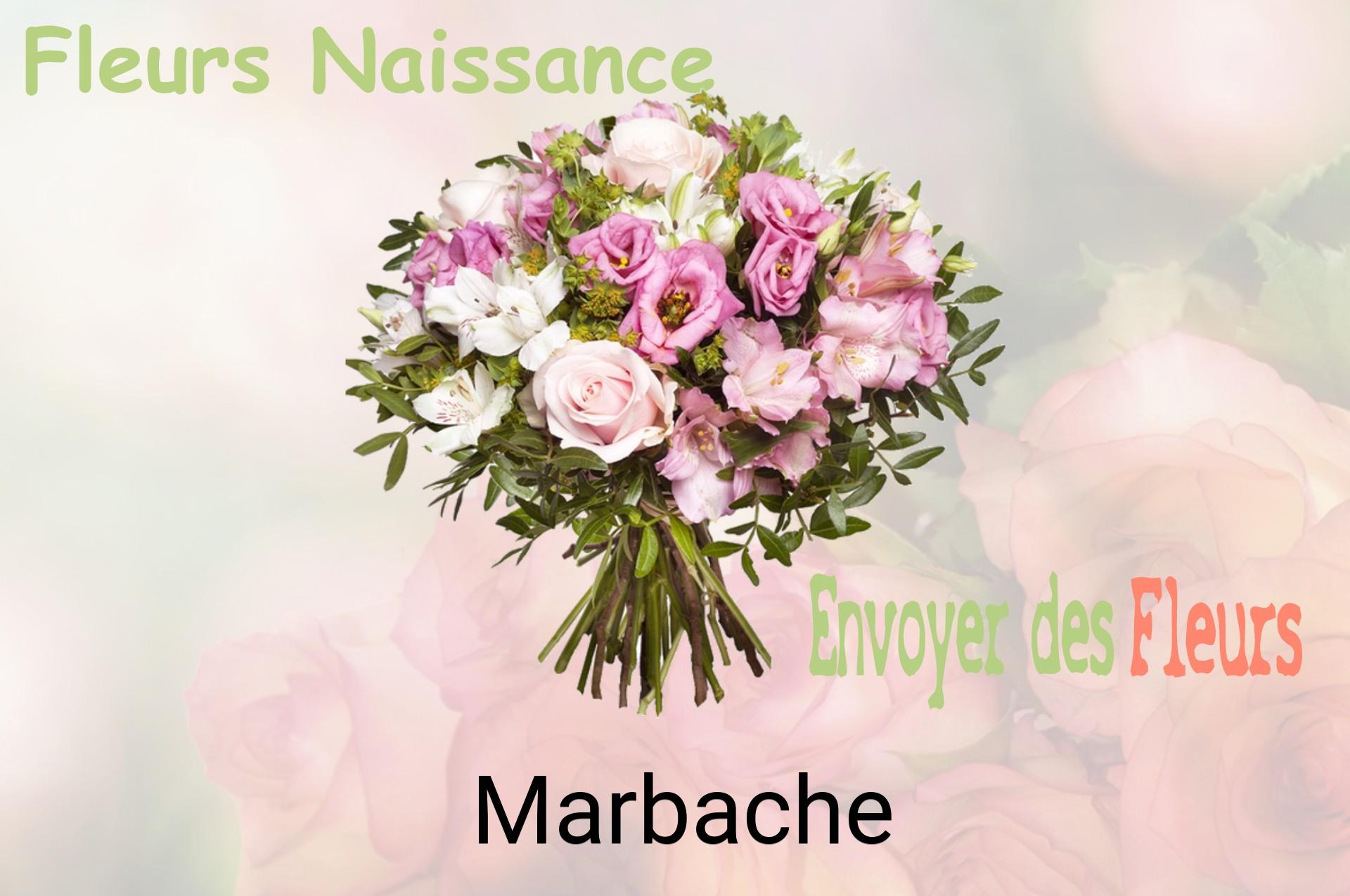 Bouquet de fleurs de naissance livré à Marbache